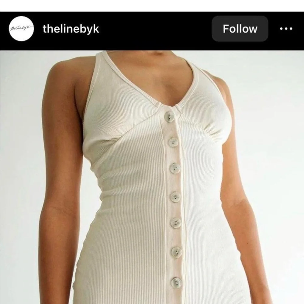 Line by K Harper Dress in Cream size S - Picture 7 of 7